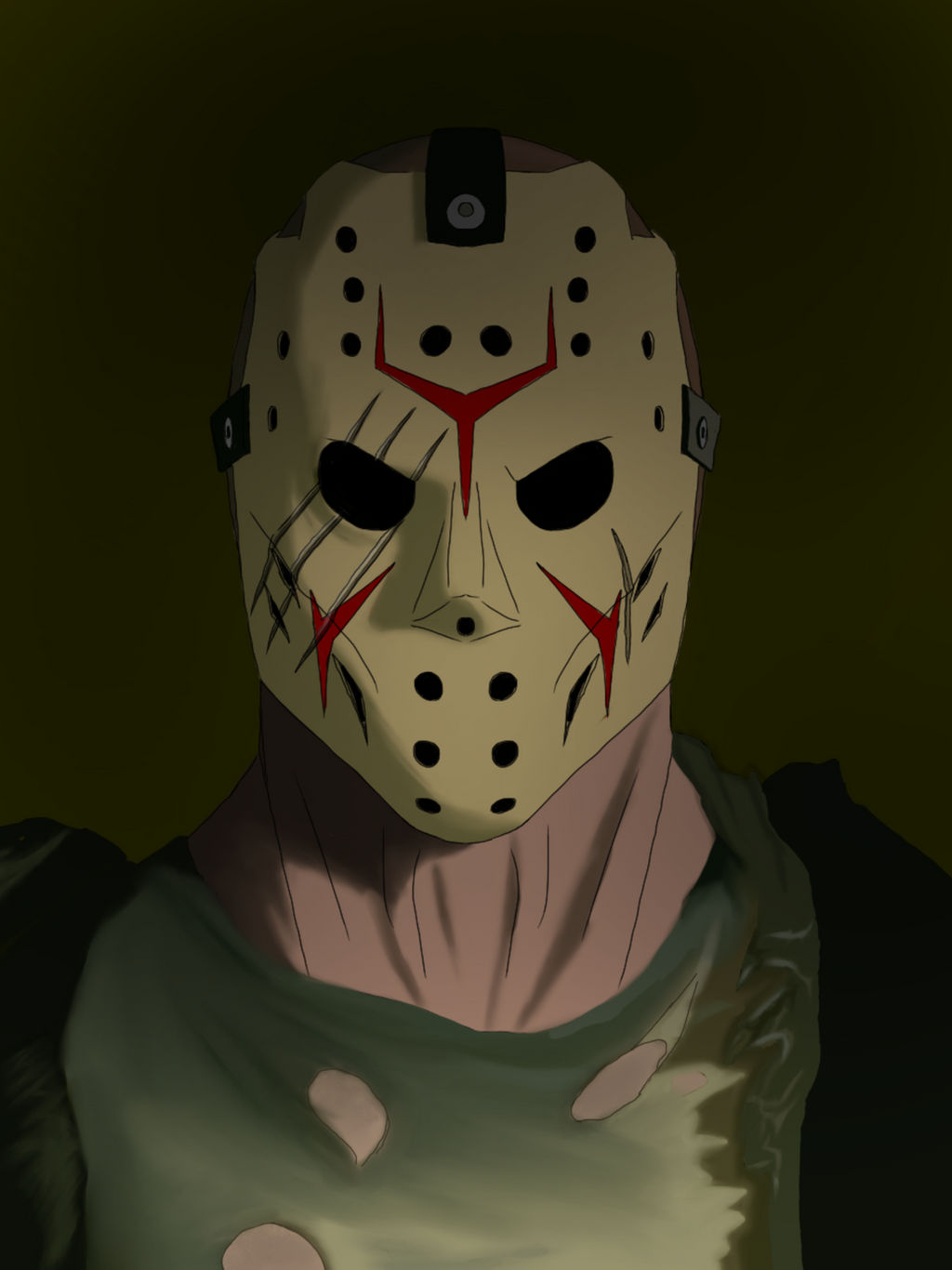 Dark Jason Voorhees. Happy Friday the 13th. by Redfiredark on DeviantArt