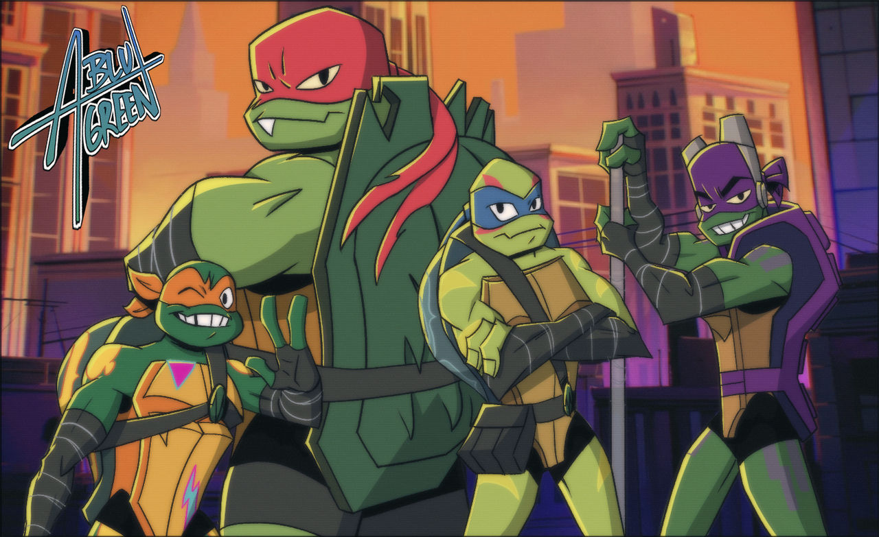 RotTMNT FanArt by ABluGreen on DeviantArt