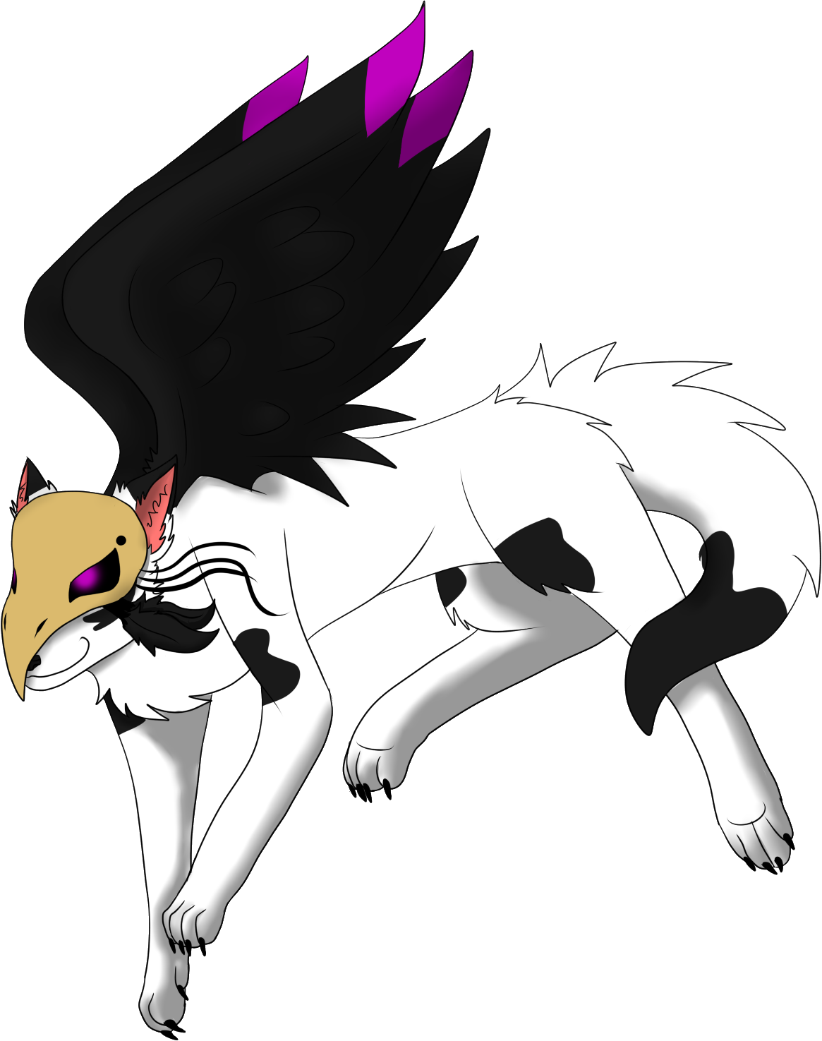 Raven wolf