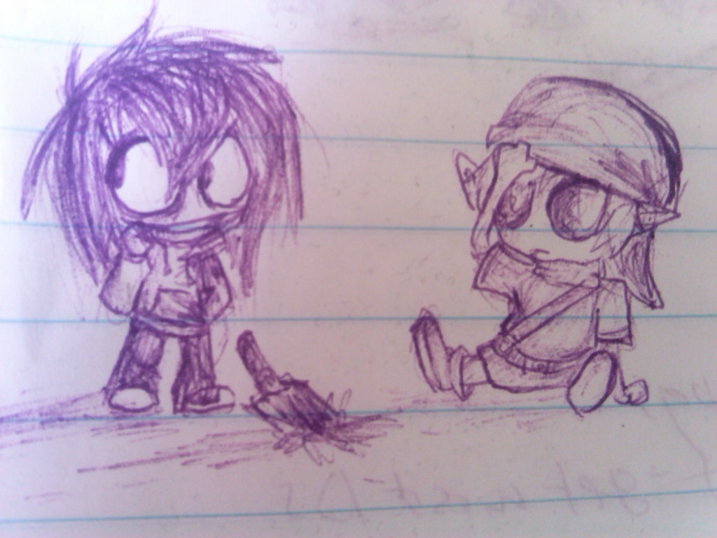 chibi Jeffy and Benny