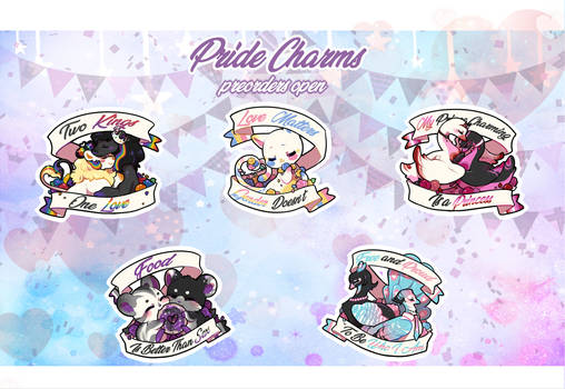 Pride Month Charms - PREORDERS OPEN!