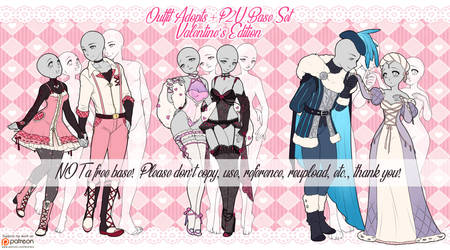 P2U Outfit Adopt + Base (Valentine's Edition)
