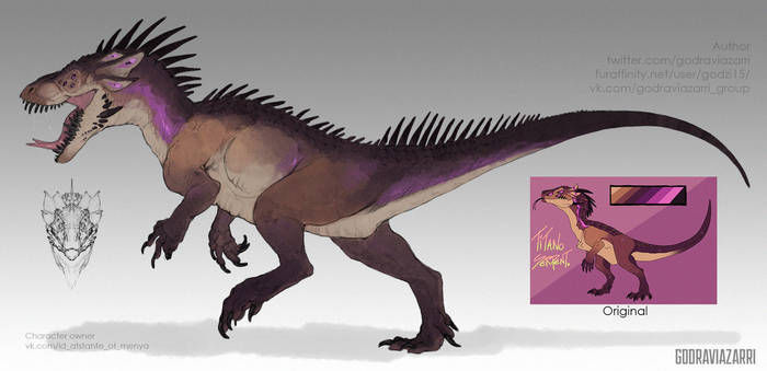 Redesign Alien dino