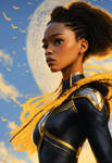 Shuri as Black Panther (Marvel series)