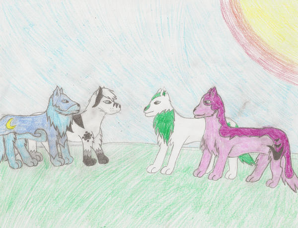 Cd Rudd Deviantart Wolfpack wolf pack by redhotchilepeppers on DeviantArt