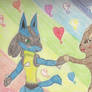 lucario and lopunny