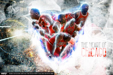 Michael Jordan - The Heart of Chicago Wallpaper