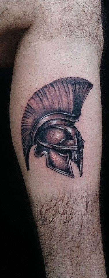 Spartan helmet