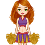 Kim Possible as a Cheerleader