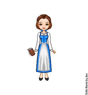 belle blue dress cartoon Explore Disneys Belle in a Beautiful Blue Dress