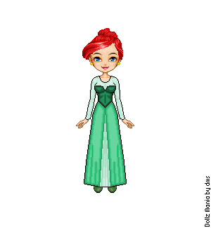 Ariel's Green Dress by LolaScheving on DeviantArt Ariel's Green Dress by LolaScheving on DeviantArt
