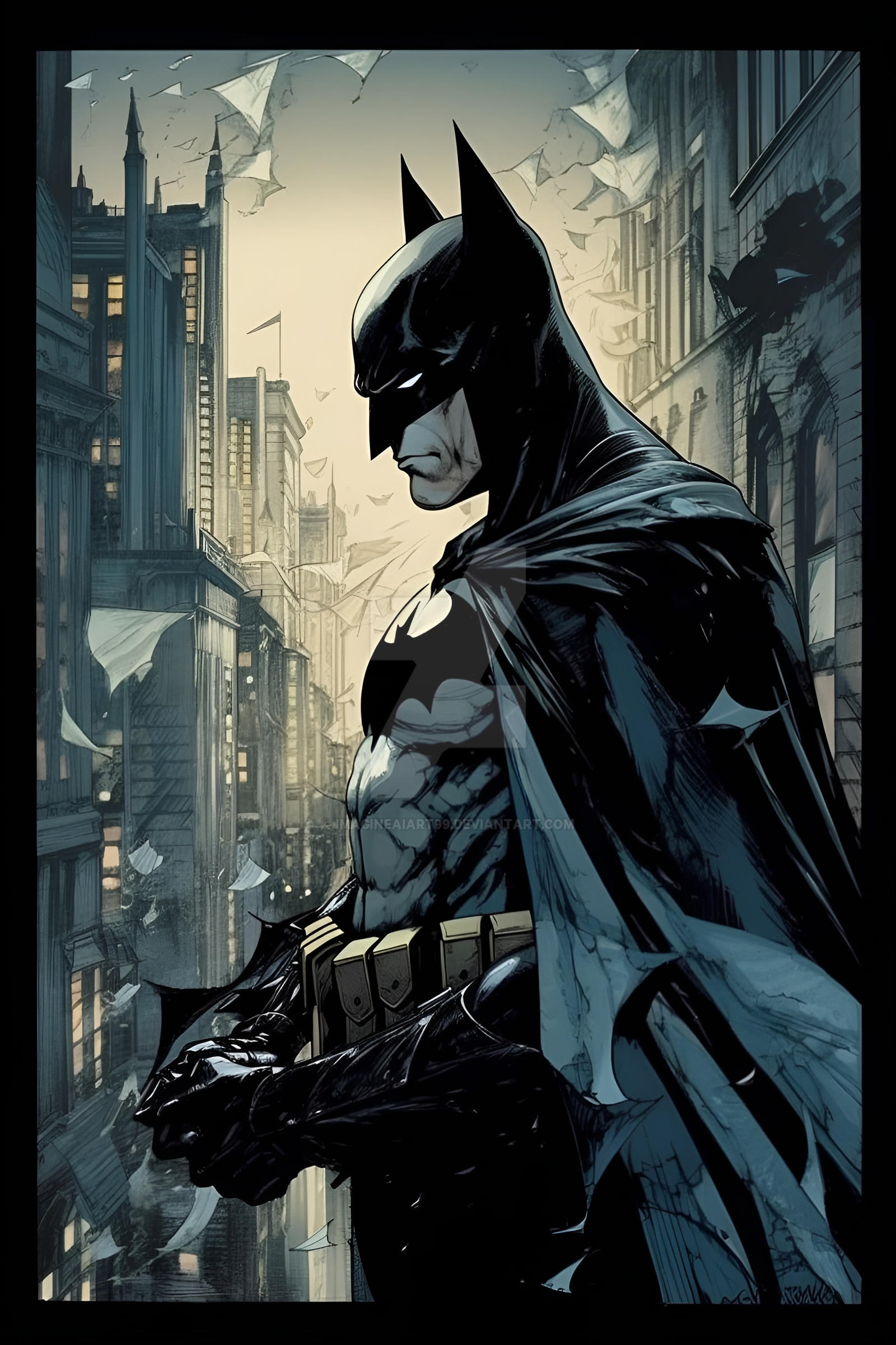 Batman Wallpaper by ImagineAiArt99 on DeviantArt