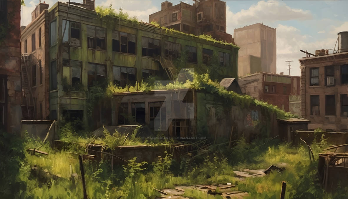 Post Apocalyptic scene (2) by ImagineAiArt99 on DeviantArt