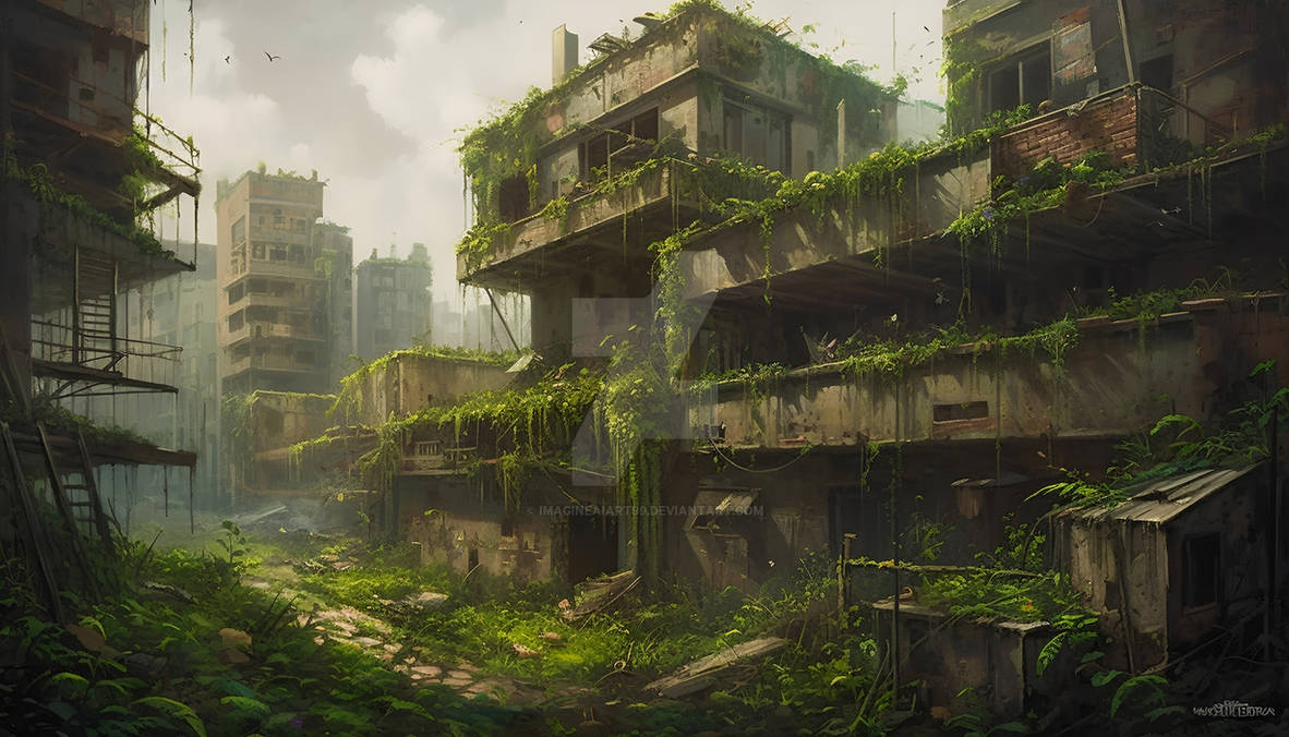 Post Apocalyptic scene (3) by ImagineAiArt99 on DeviantArt