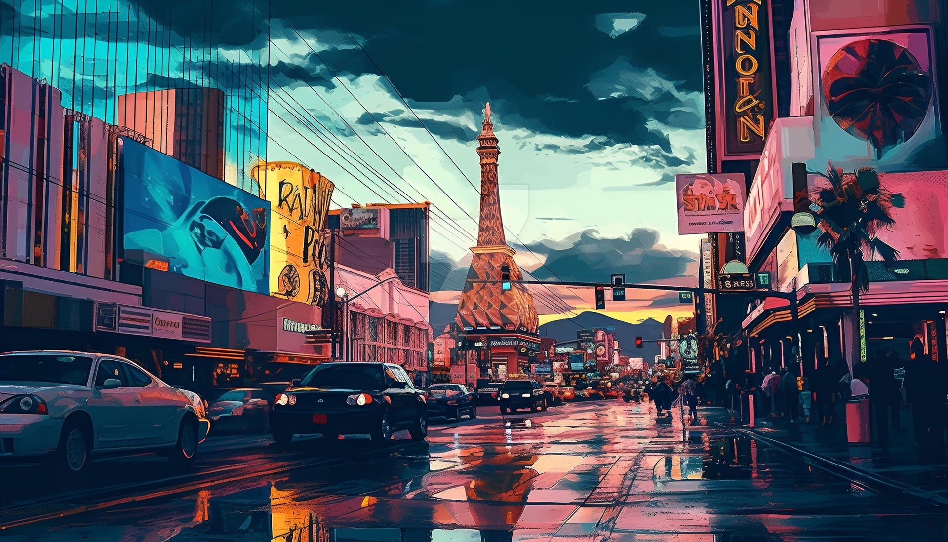 Las Vegas (2) by ImagineAiArt99 on DeviantArt