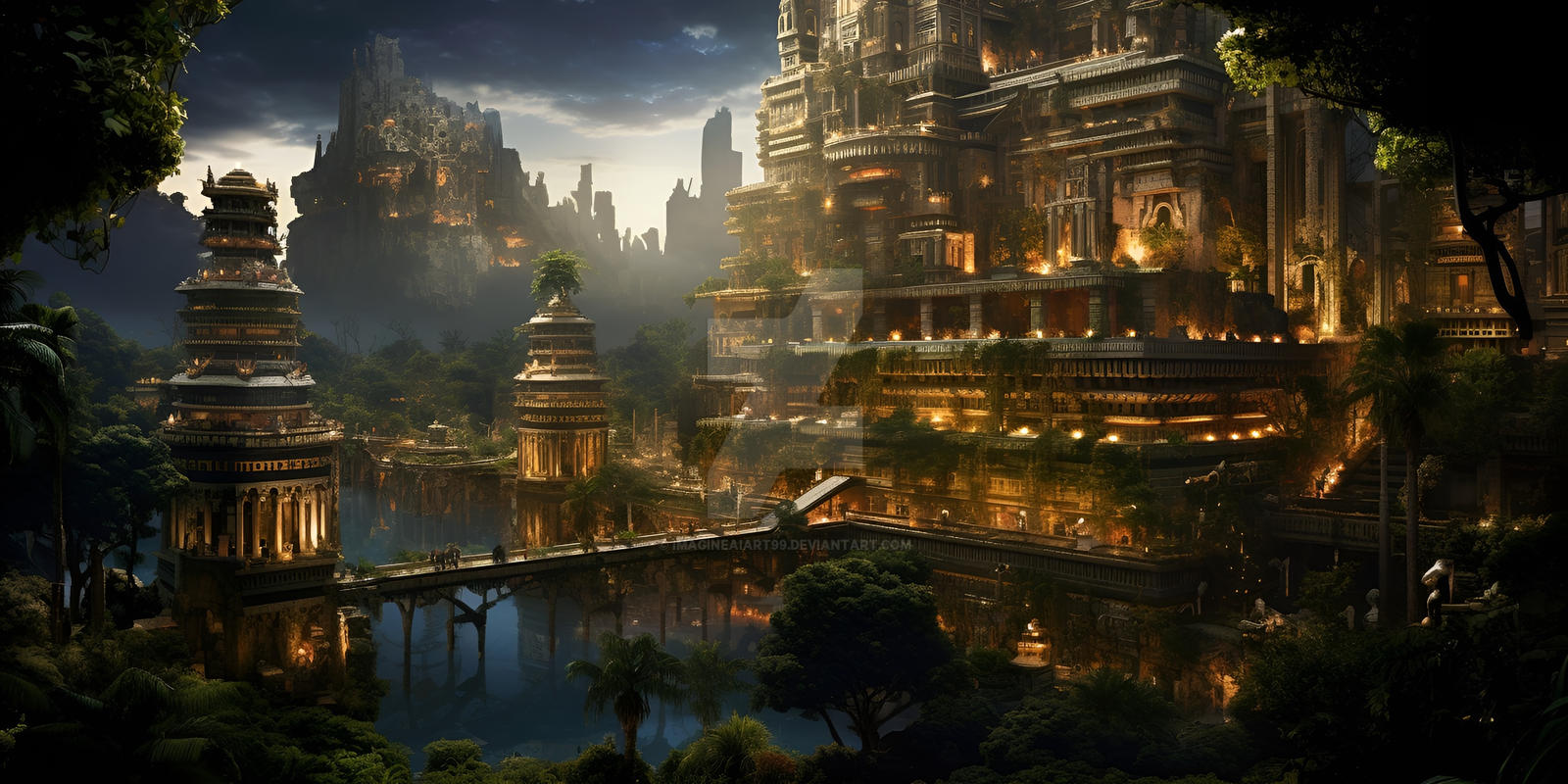 Great city of Babylon by ImagineAiArt99 on DeviantArt