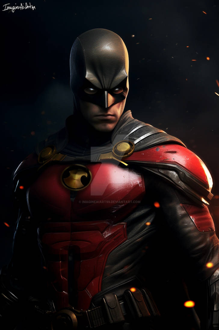 Red Robin by ImagineAiArt99 on DeviantArt