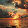 Beautiful Sunset On The Ocean 2