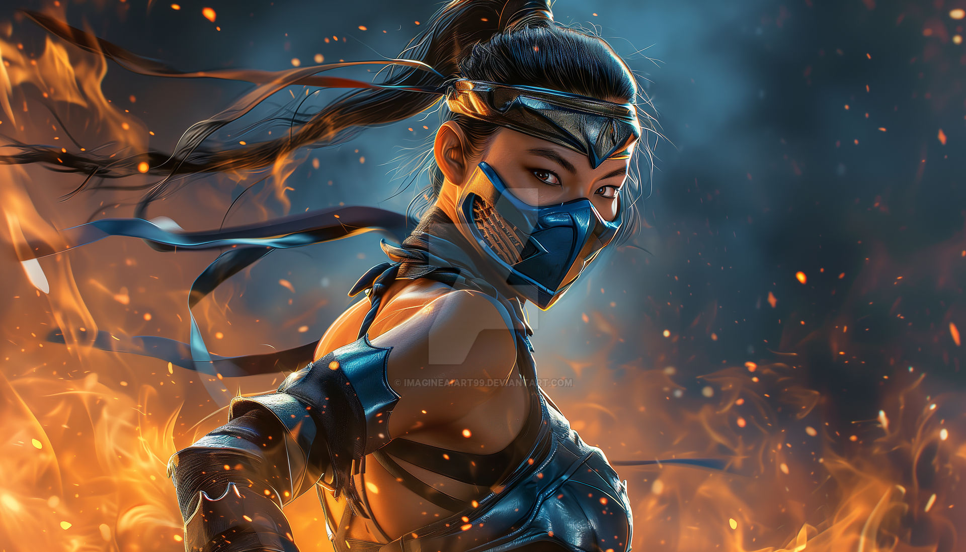 Kitana 3 by ImagineAiArt99 on DeviantArt
