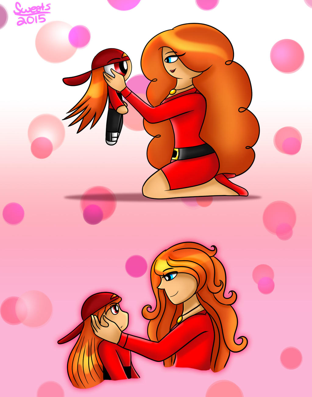Red Mama Rias Red Mama by Sweatshirtmaster on DeviantArt