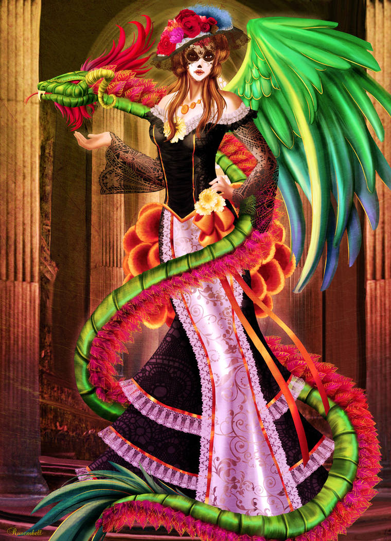Catrina: Santa muerte by Rusembell on DeviantArt Catrina: Santa muerte by Rusembell on DeviantArt