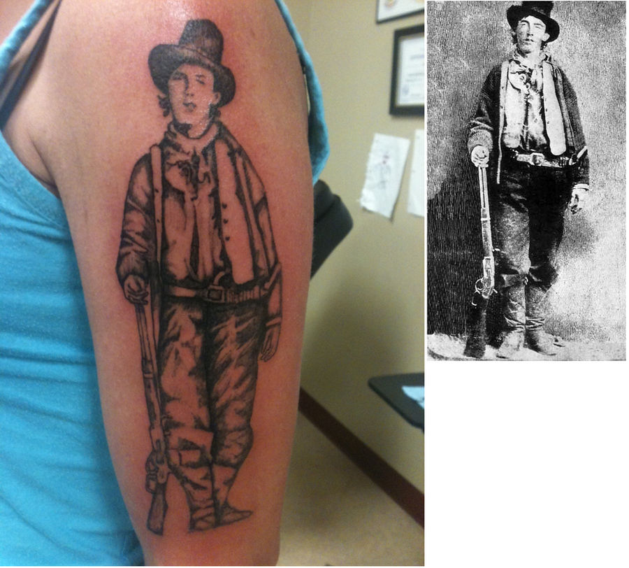 pic Billy The Kid Tattoo billy the kid by cabletheangel on