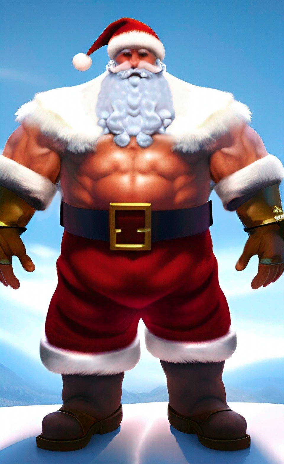 Buff Santa