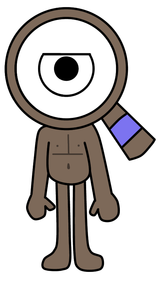 Naked Rodger (DW) Facing Front in DW Style PNG by SantiagoTV on DeviantArt