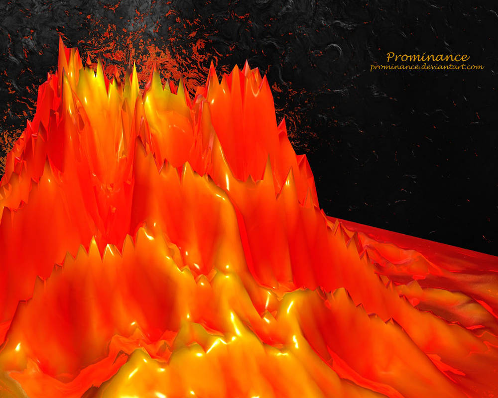 Magma Creatuin Magma Mountain by Prominance on DeviantArt