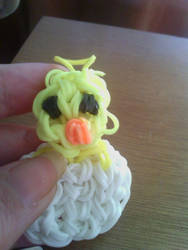 a rubber band chicken