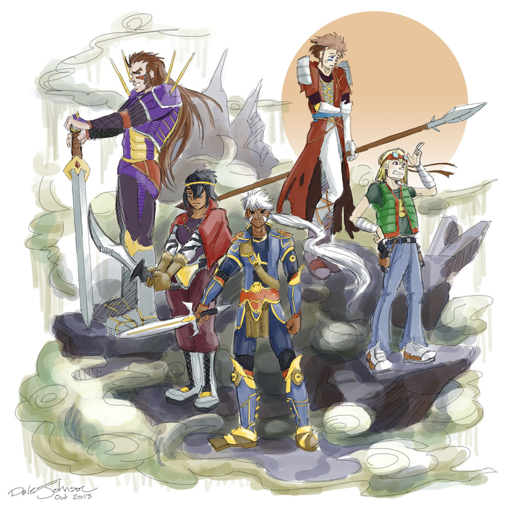 Another Star - The Cast by TheGrandHero