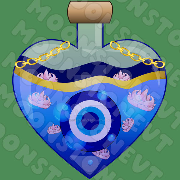 Moonstone Elixir Moonstone's Bottle by MoonStoneVT on DeviantArt