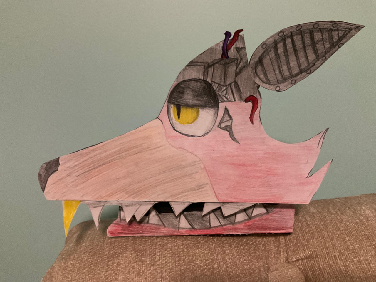 Foxy Hand Puppet! by AstroLVJY on DeviantArt
