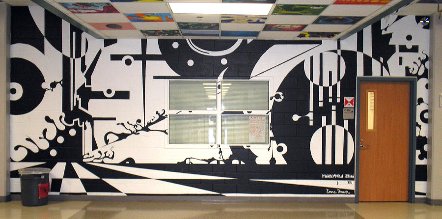 High school mural by Art-by-Jilani on DeviantArt