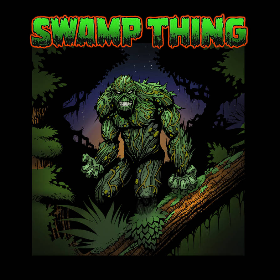 Color Swamp Thing Swamp Thing Colour by Arminius081 on DeviantArt