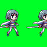 GS - Sayaka idle sprite sheet