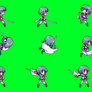 GS - Sayaka attack 3 sprite sheet