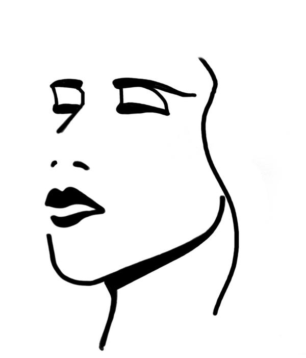 Simple Style Face Simple face by Tandi1993 on DeviantArt