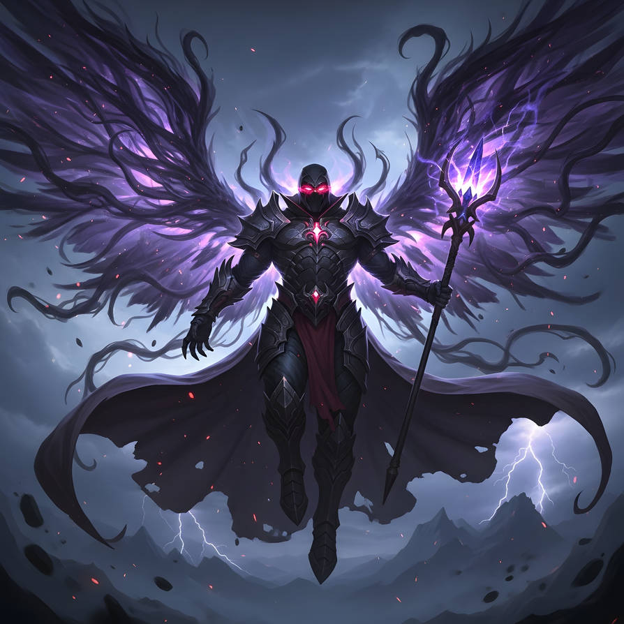 Archangel Raging Dark Archangel of the Storm by SangramSinghaRoy on DeviantArt