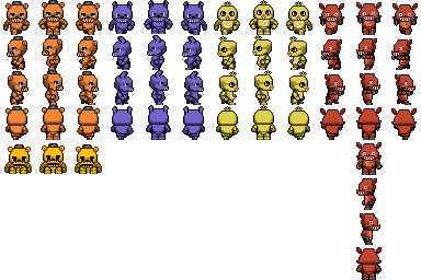 Five Nights at Freddy's RPG Maker Fan Sprites