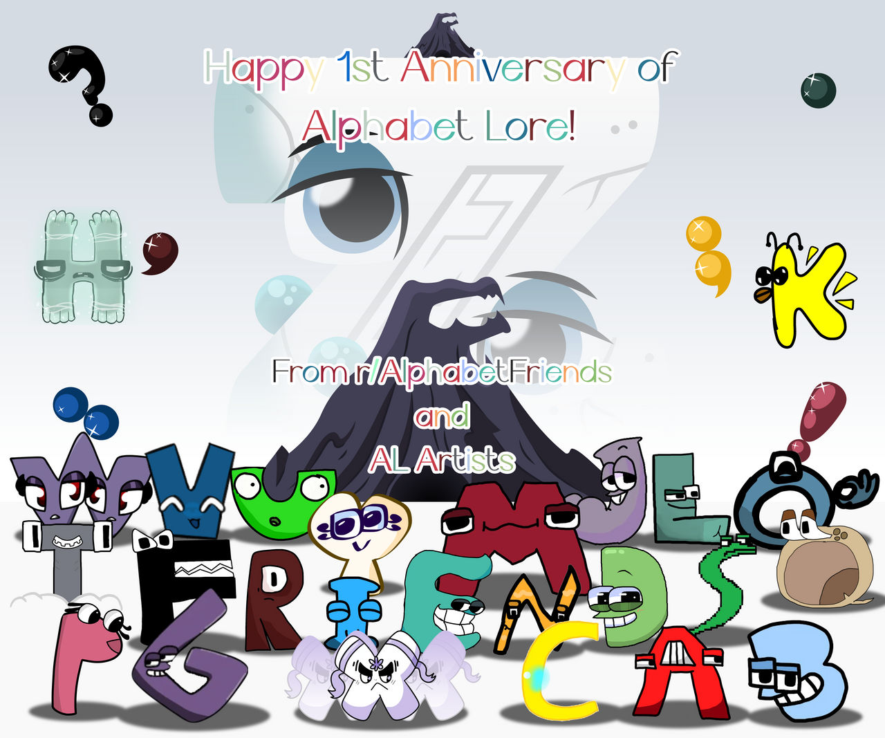 Alphabet Lore Meets Number Lore Part 1 by MarvinBoxReturns on DeviantArt