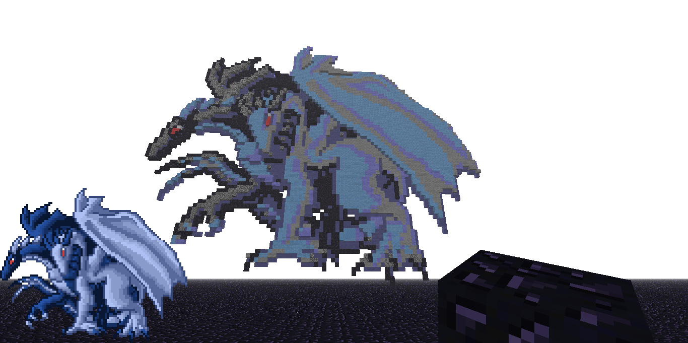 Two-Headed Dragon Pixel Art