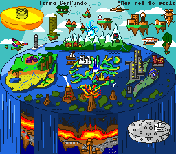 Super Dragonsin Saga Map