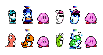 KSS-Style Ufouria Characters
