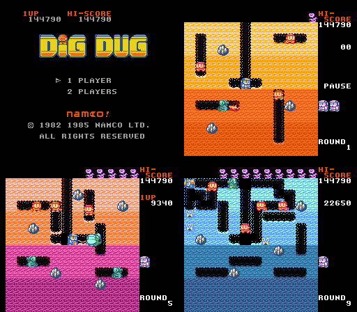 Dig Dug Redug [ROM HACK] by DragonDePlatino on DeviantArt