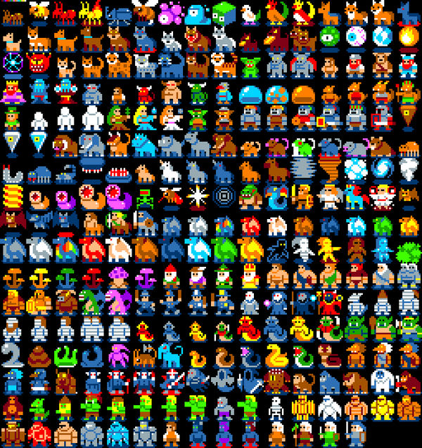 Unnamed NetHack Tileset by DragonDePlatino on DeviantArt