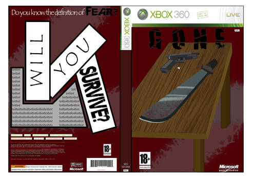 GONE-custom Xbox game cover