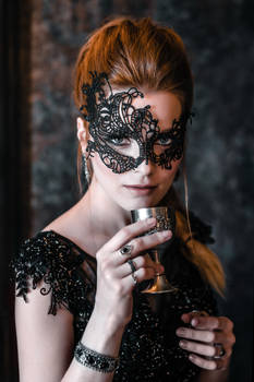 Lady in black