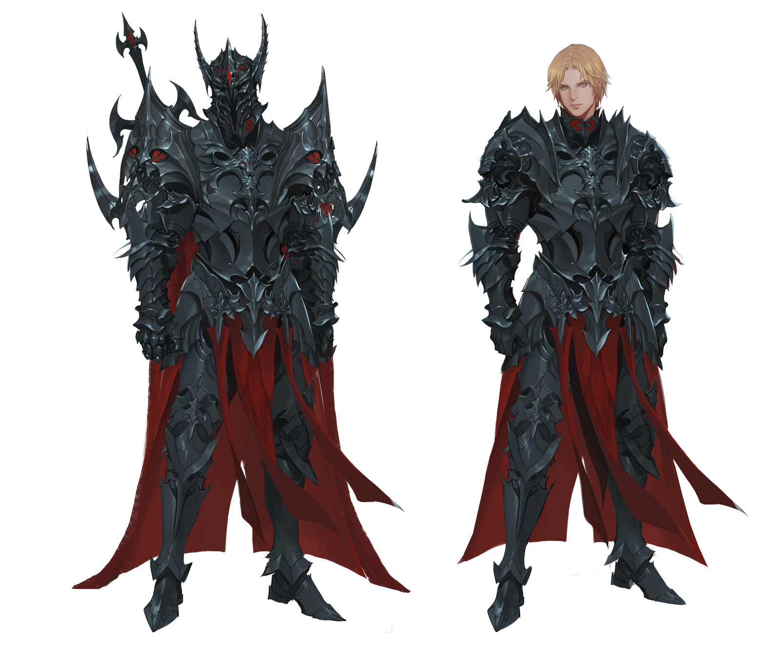 Knight Vs Devil devil knight by JunJiuk on DeviantArt