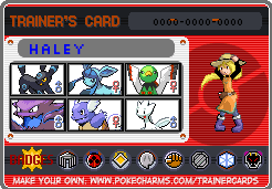 Haley trainer card